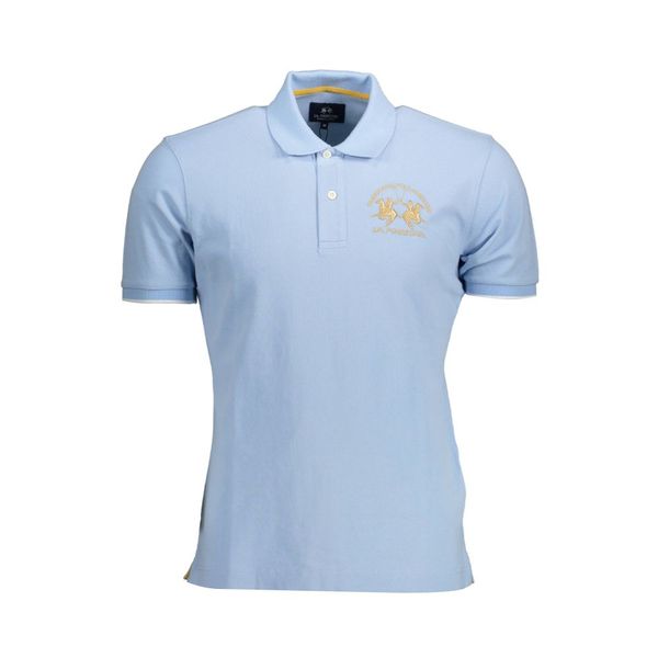 La Martina LA MARTINA POLO SHORT SLEEVE MAN LIGHT BLUE