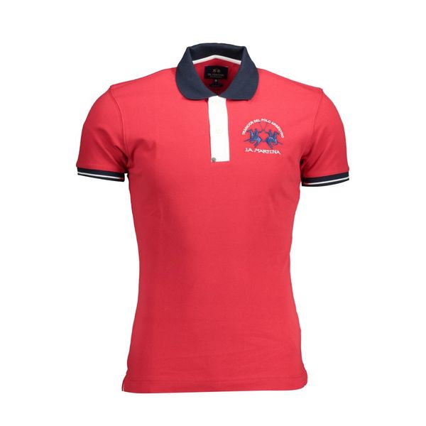 La Martina LA MARTINA POLO SHORT SLEEVE MAN RED