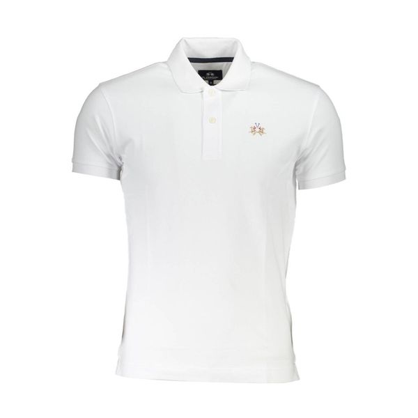 La Martina LA MARTINA POLO SHORT SLEEVE MAN WHITE