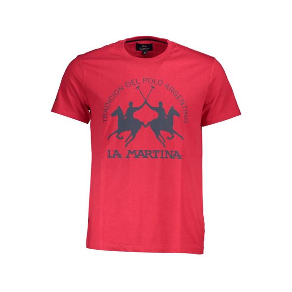 La Martina LA MARTINA RED MAN SHORT SLEEVE T-SHIRT