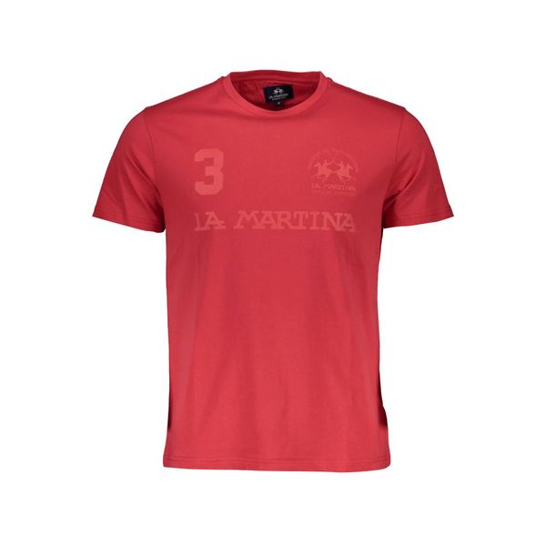 La Martina LA MARTINA RED MAN SHORT SLEEVE T-SHIRT