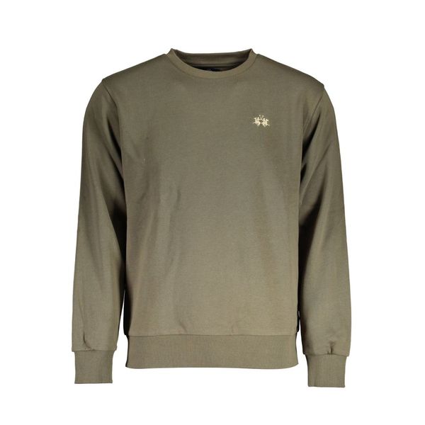 La Martina LA MARTINA SWEATSHIRT WITHOUT ZIP GREEN MAN