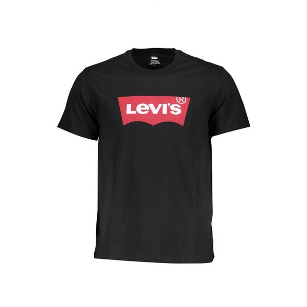 Levis LEVI'S BLACK MEN'S SHORT SLEEVE T-SHIRT