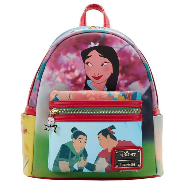 LOUNGEFLY Loungefly Disney Mulan Princess ruksak 25cm
