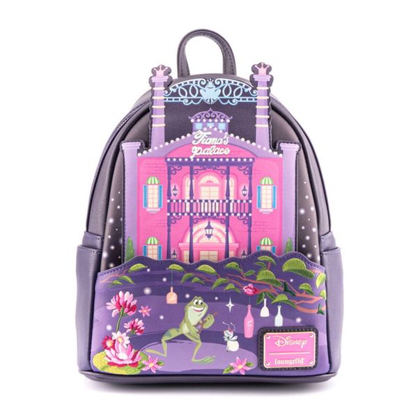 LOUNGEFLY Loungefly Disney Palace The Frog Tiana Princess ruksak 26cm