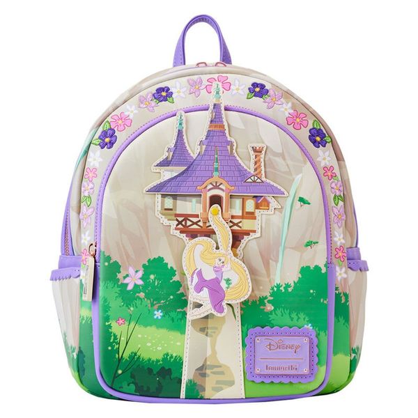 LOUNGEFLY Loungefly Disney Tangled Rapunzel Swinging from the Tower backpack 28cm