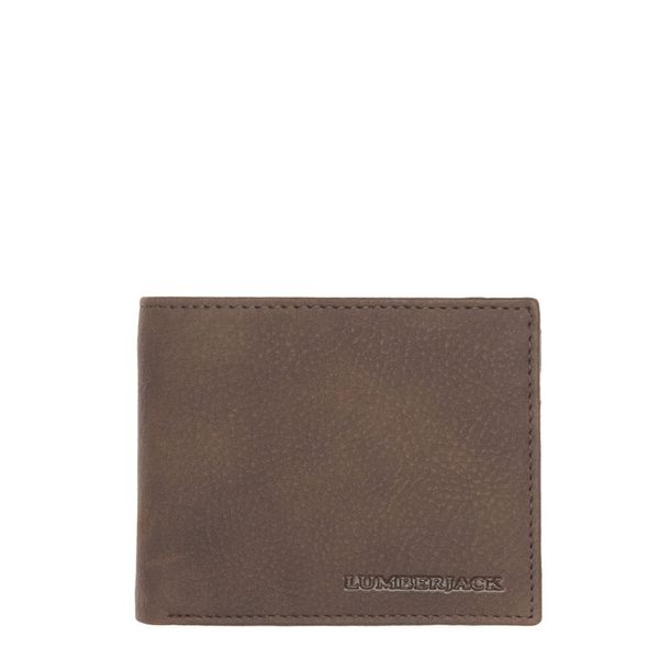 Lumberjack Lumberjack YUKON muški novčanik LK1412 DKBROWN