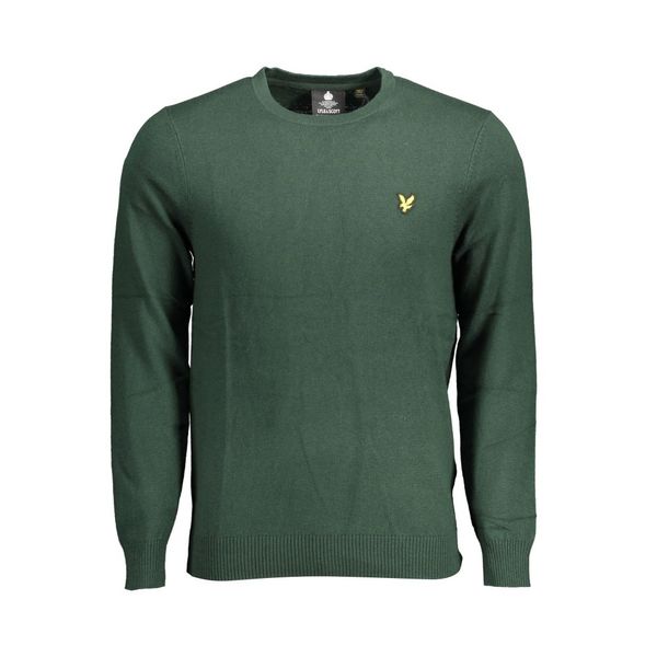 Lyle & scott LYLE &amp; SCOTT MEN'S GREEN SWEATER
