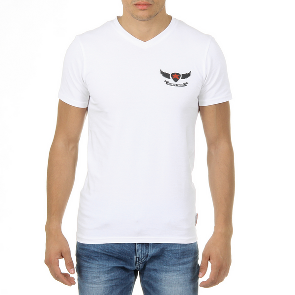 Andrew Charles By Andy Hilfiger Muška majica T-shirt Andrew Charles By Andy Hilfiger TS101 03 1002 KENAN WHITE 002