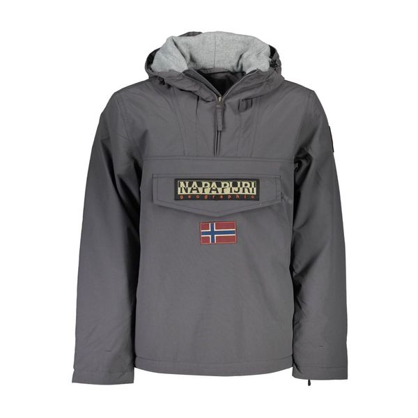 Napapijri NAPAPIJRI MEN'S GRAY JACKET