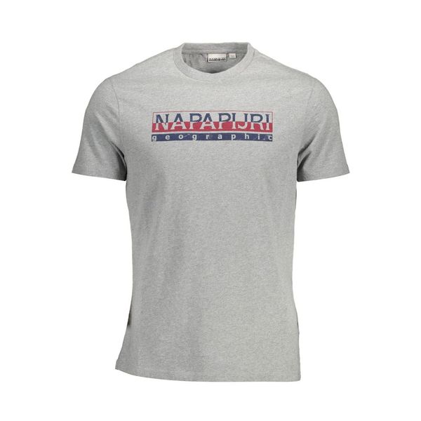 Napapijri NAPAPIJRI MEN'S SHORT SLEEVE T-SHIRT GRAY