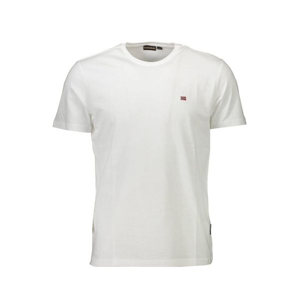 Napapijri NAPAPIJRI MEN'S SHORT SLEEVE T-SHIRT WHITE