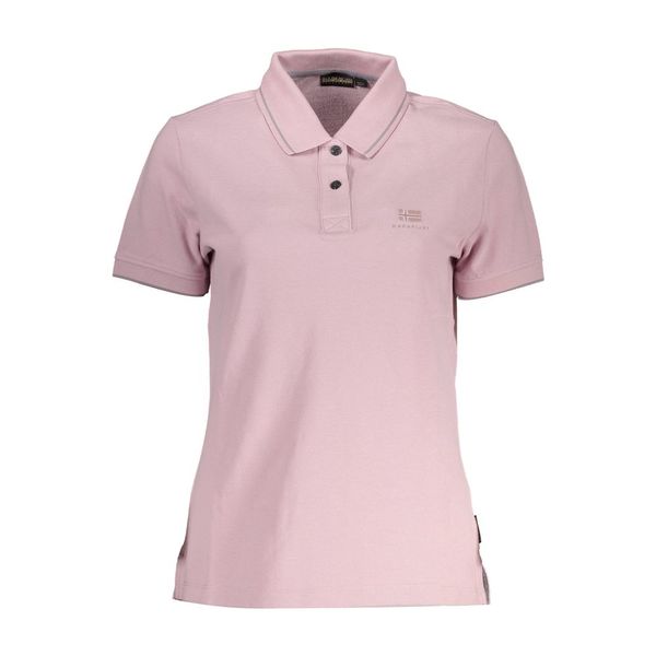 Napapijri NAPAPIJRI POLO SHORT SLEEVE WOMAN PINK