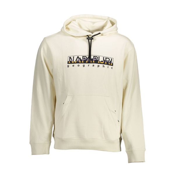 Napapijri NAPAPIJRI SWEATSHIRT WITHOUT ZIP MAN WHITE