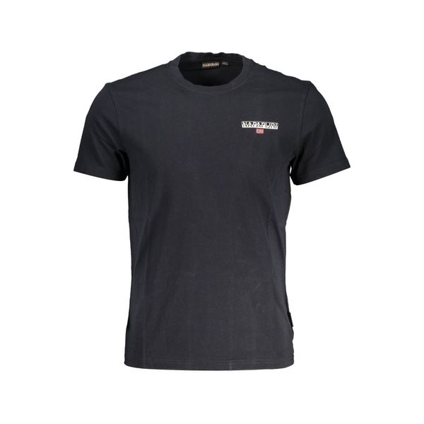Napapijri NAPAPIJRI T-SHIRT SHORT SLEEVE MAN BLACK