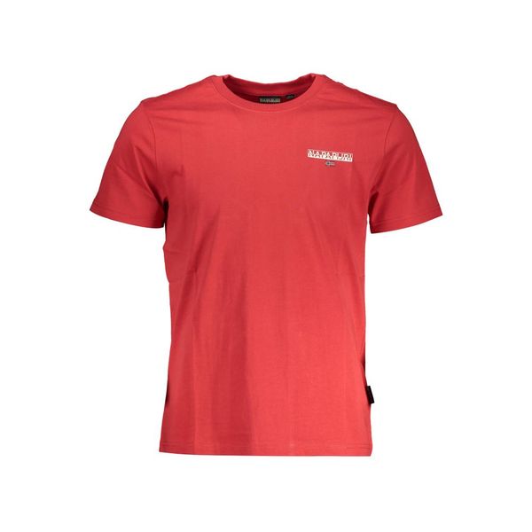 Napapijri NAPAPIJRI T-SHIRT SHORT SLEEVE MAN RED