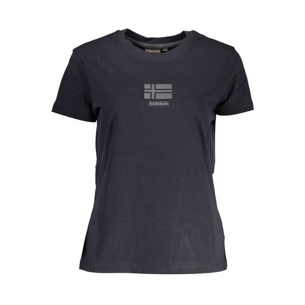 Napapijri NAPAPIJRI WOMEN'S SHORT SLEEVE T-SHIRT BLACK