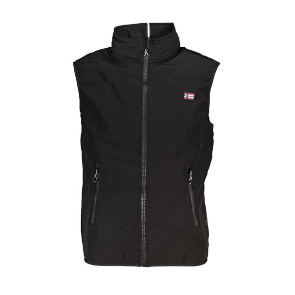 Scuola Nautica Italiana NAUTICAL SCHOOL BLACK MEN'S SLEEVELESS