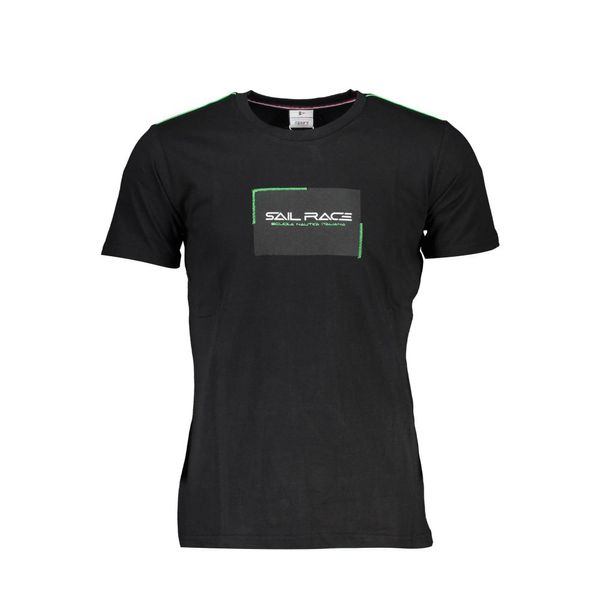 Scuola Nautica Italiana NAUTICAL SCHOOL T-SHIRT SHORT SLEEVE MAN BLACK