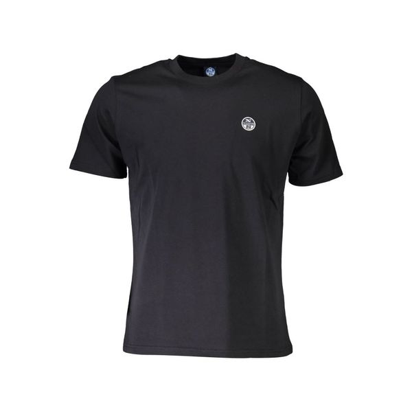 North Sails NORTH SAILS BLACK MAN SHORT SLEEVE T-SHIRT