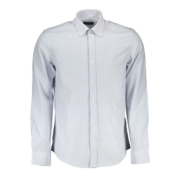 North Sails NORTH SAILS LIGHT BLUE MAN SHIRT LONG SLEEVE