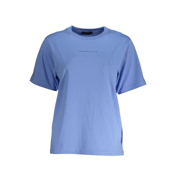 North Sails NORTH SAILS LIGHT BLUE WOMEN'S SHORT SLEEVE T-SHIRT