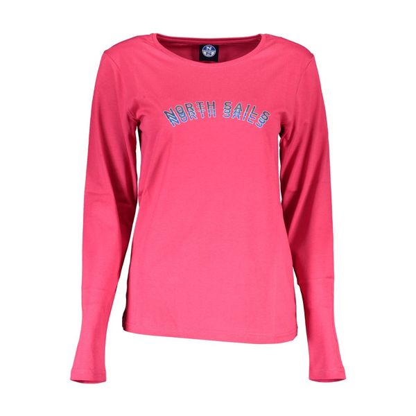 North Sails NORTH SAILS PINK WOMEN'S LONG SLEEVED T-SHIRT