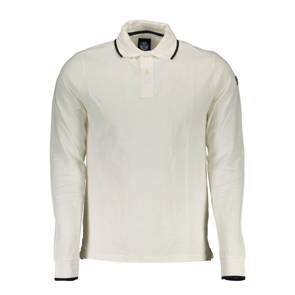 North Sails NORTH SAILS POLO LONG SLEEVE MAN WHITE