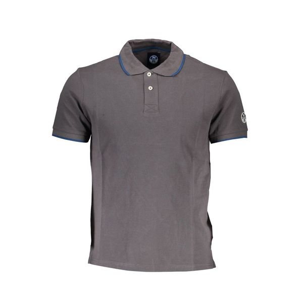 North Sails NORTH SAILS POLO SHORT SLEEVE MAN GRAY