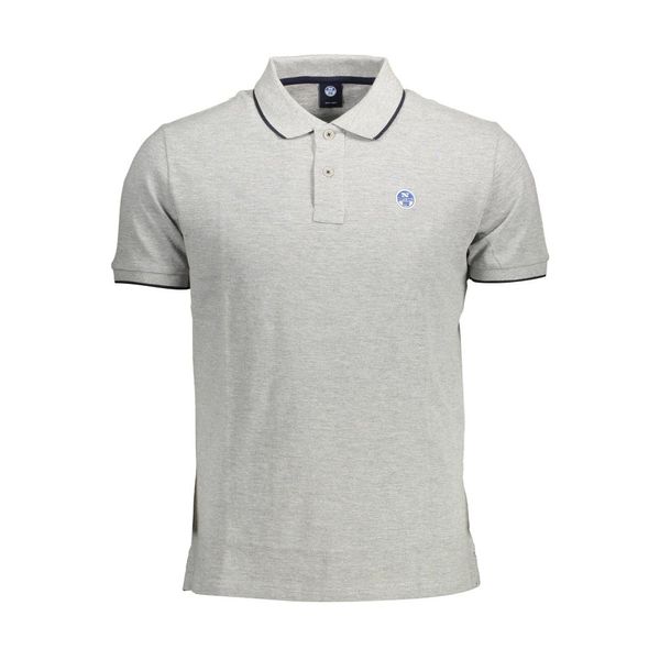 North Sails NORTH SAILS SHORT SLEEVE POLO SHIRT MAN GRAY