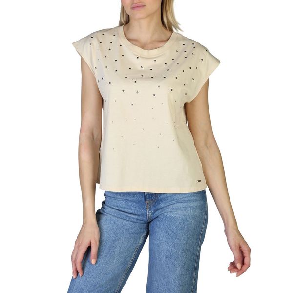 Pepe Jeans Pepe Jeans CLARISSE ženska majica PL505168 WHITE