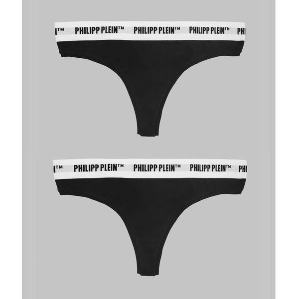 Philipp Plein Philipp Plein žensko donje rublje DUPP01-99 BIPACK-BLACK