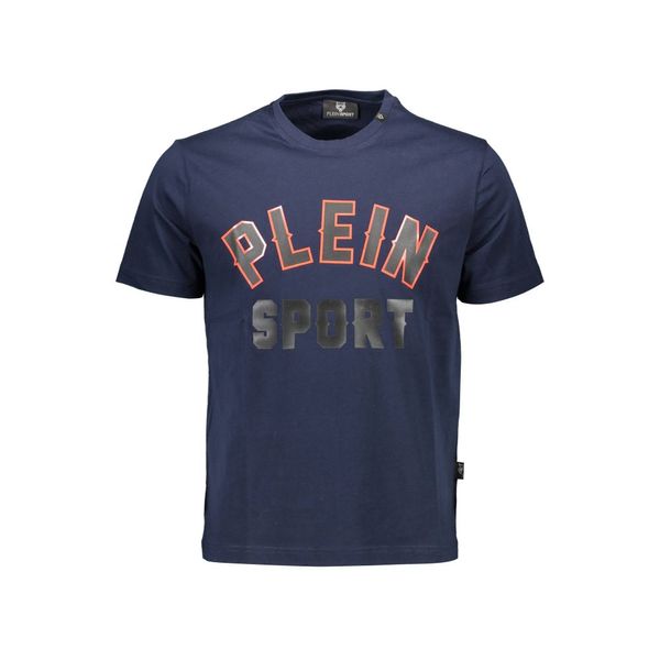 Plein Sport PLEIN SPORT MEN'S SHORT SLEEVE T-SHIRT BLUE