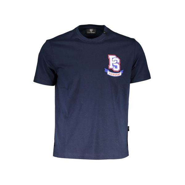 Plein Sport PLEIN SPORT MEN'S SHORT SLEEVE T-SHIRT BLUE