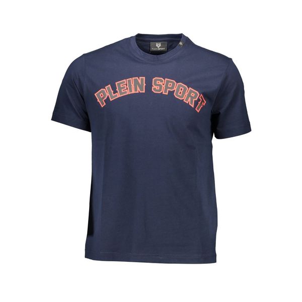 Plein Sport PLEIN SPORT MEN'S SHORT SLEEVE T-SHIRT BLUE