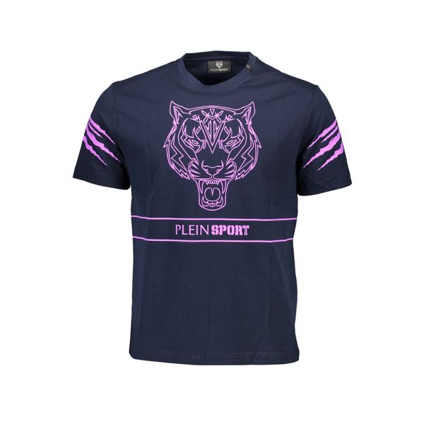 Plein Sport PLEIN SPORT MEN'S SHORT SLEEVE T-SHIRT BLUE