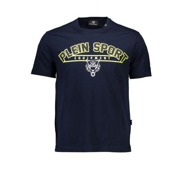 Plein Sport PLEIN SPORT MEN'S SHORT SLEEVE T-SHIRT BLUE