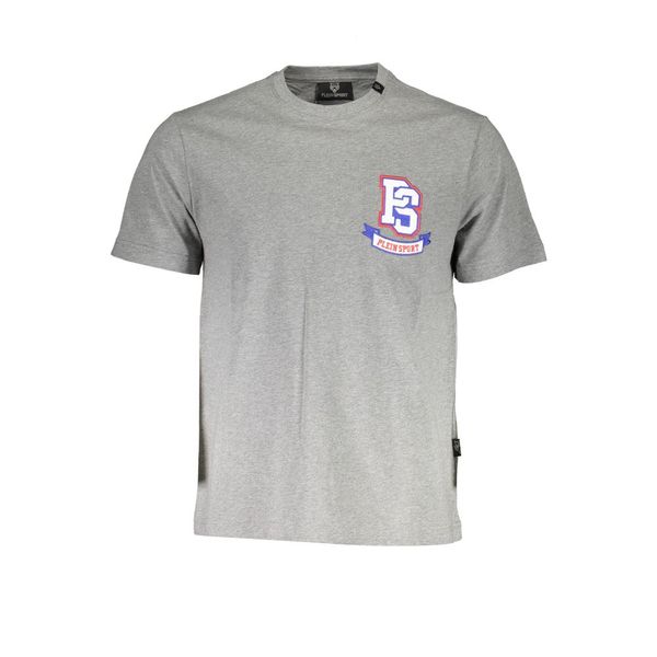Plein Sport PLEIN SPORT MEN'S SHORT SLEEVE T-SHIRT GRAY