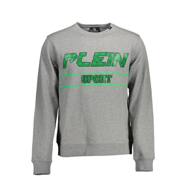 Plein Sport PLEIN SPORT SWEATSHIRT WITHOUT ZIP MAN GRAY