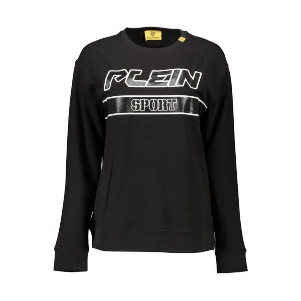 Plein Sport PLEIN SPORT SWEATSHIRT WITHOUT ZIP WOMAN BLACK