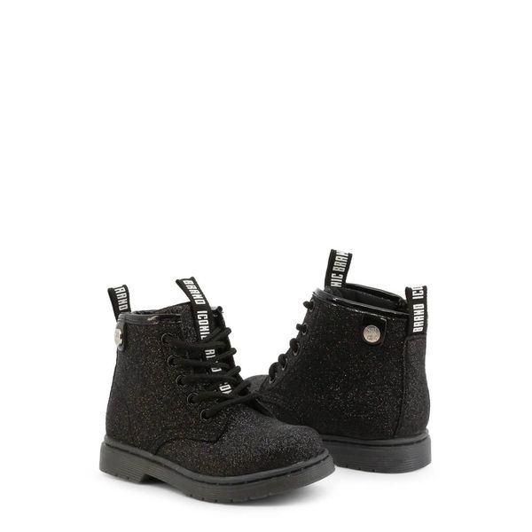 Shone Shone dječje gležnjače 3382-055 BLACK-GLITTER