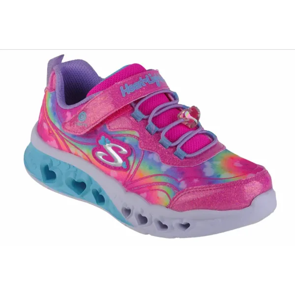 Skechers Skechers flutter heart lights-groovy swirl 303253l-hplv