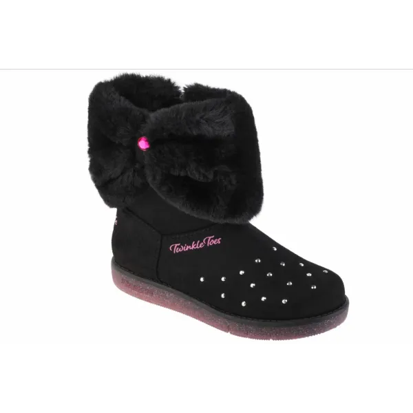 Skechers Skechers glitzy glam - cozy cuddlers 314851l-blk