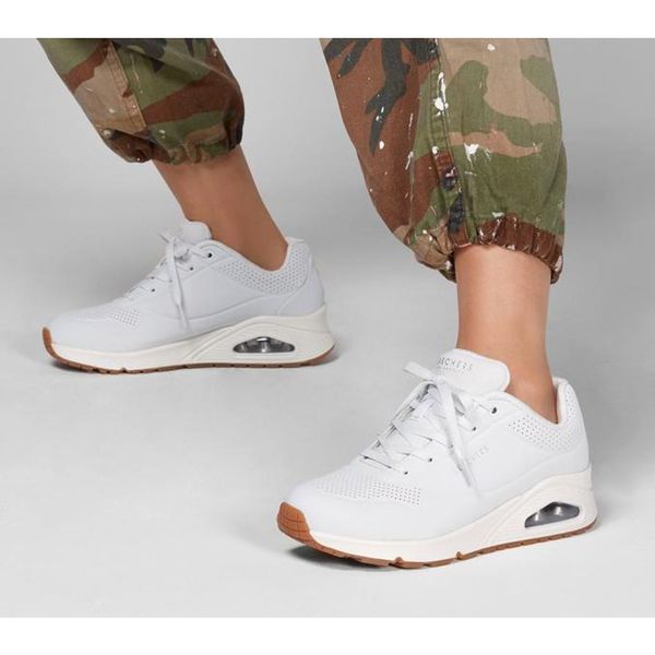 Skechers Skechers Uno-Stand On Air ženske sportske tenisice 73690-0WHT