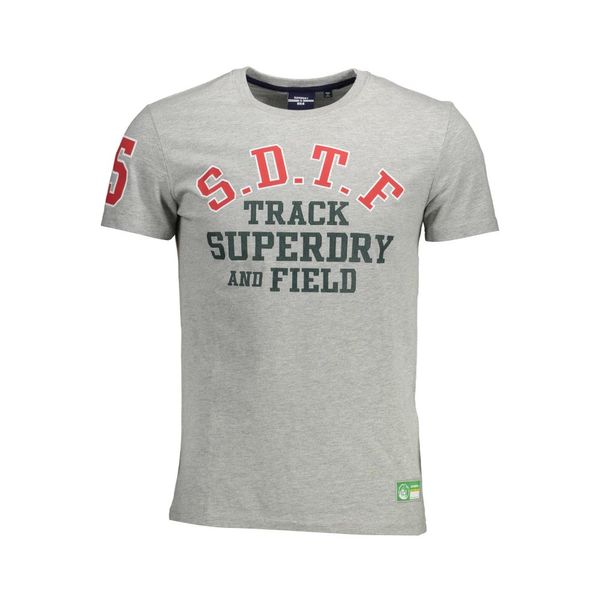 Superdry SUPERDRY MEN'S SHORT SLEEVE T-SHIRT GRAY