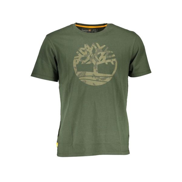 Timberland TIMBERLAND GREEN MEN'S SHORT SLEEVE T-SHIRT