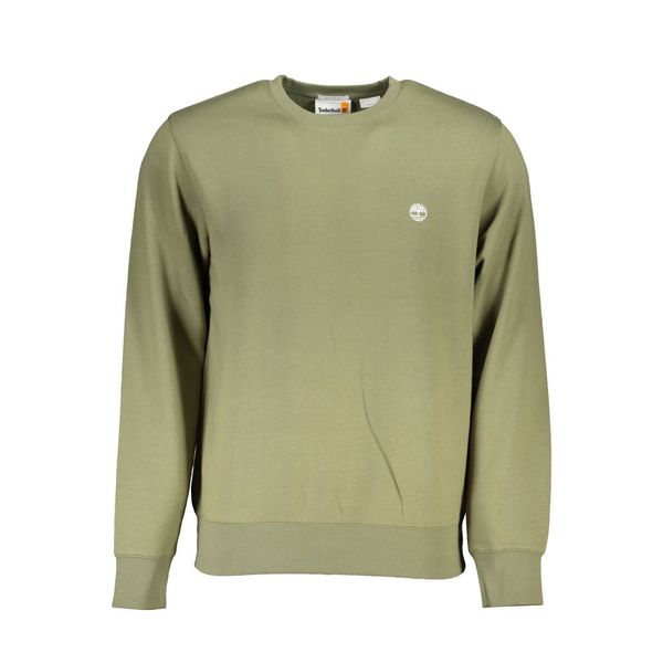 Timberland TIMBERLAND GREEN MEN'S ZIPLESS SWEATSHIRT