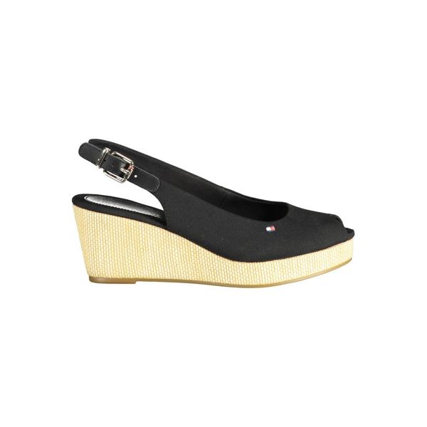 Tommy Hilfiger TOMMY HILFIGER BLACK WOMAN SANDAL SHOES