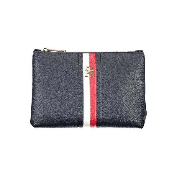 Tommy Hilfiger TOMMY HILFIGER CLUTCH WOMAN BLUE