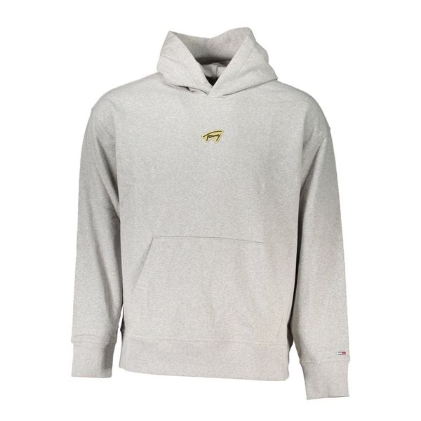 Tommy Hilfiger TOMMY HILFIGER MAN GRAY SWEATSHIRT WITHOUT ZIP